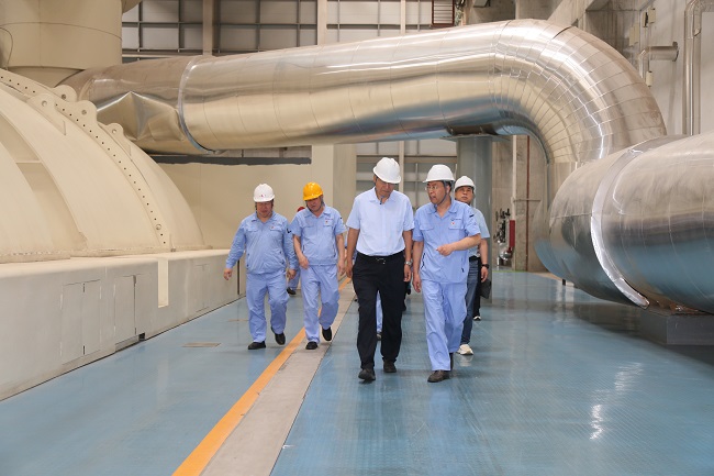 工控集團(tuán)黨委副書(shū)記、總經(jīng)理郭義民一行到萬(wàn)基控股集團(tuán)調(diào)研